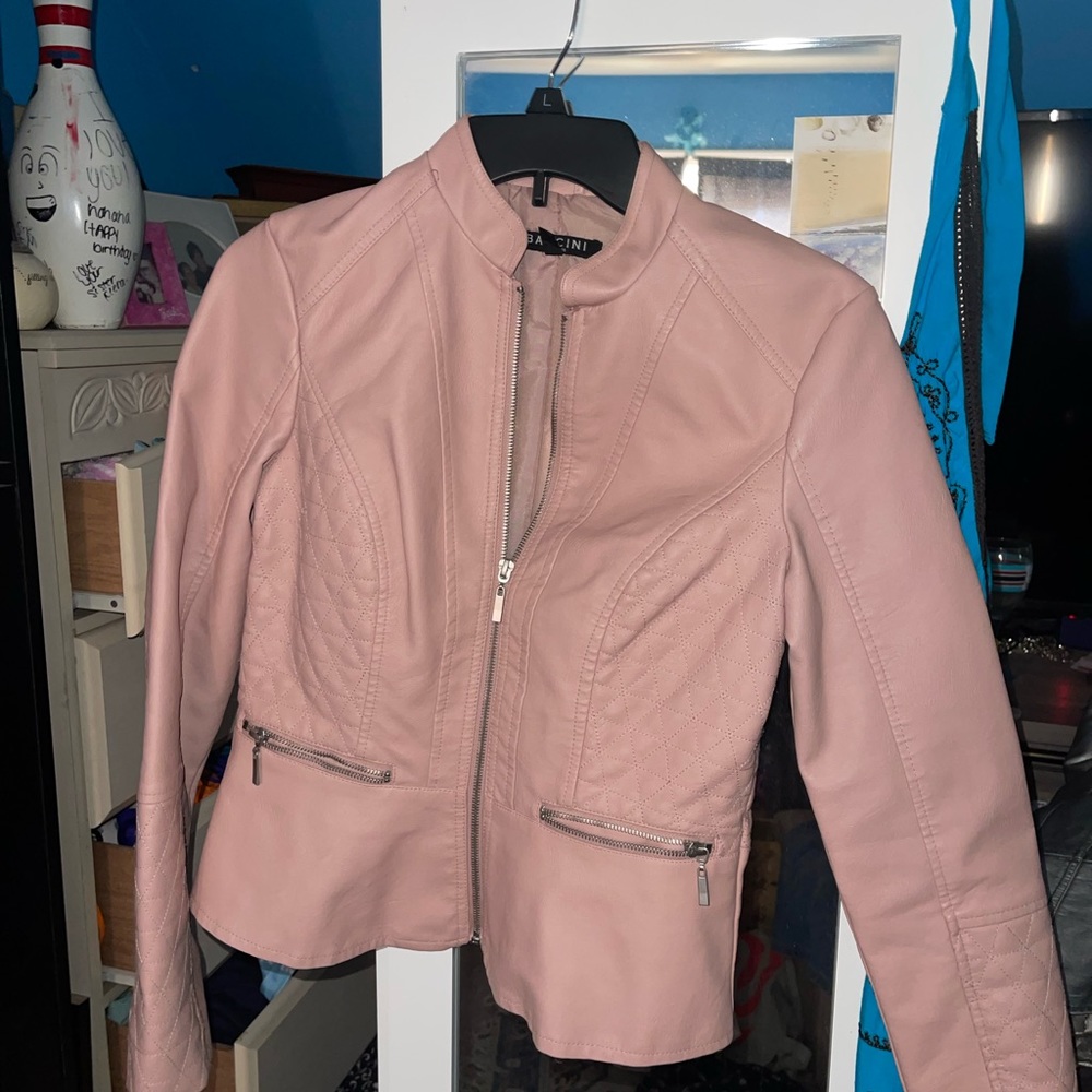Baccini Cream Pink Jacket-PS